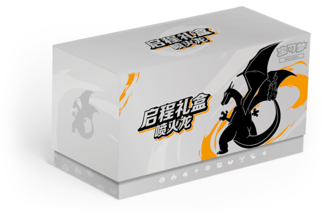 Caja TCG Pokémon Charizard ETB - Chino