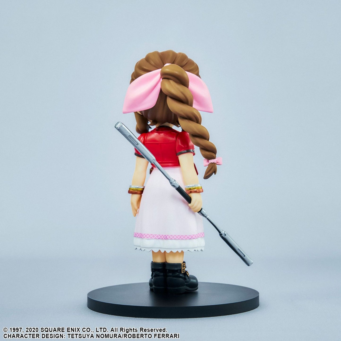 AERITH GAINSBOROUGH FIGURA FINAL FANTASY VII REMAKE ADORABLE ARTS RE-RUN