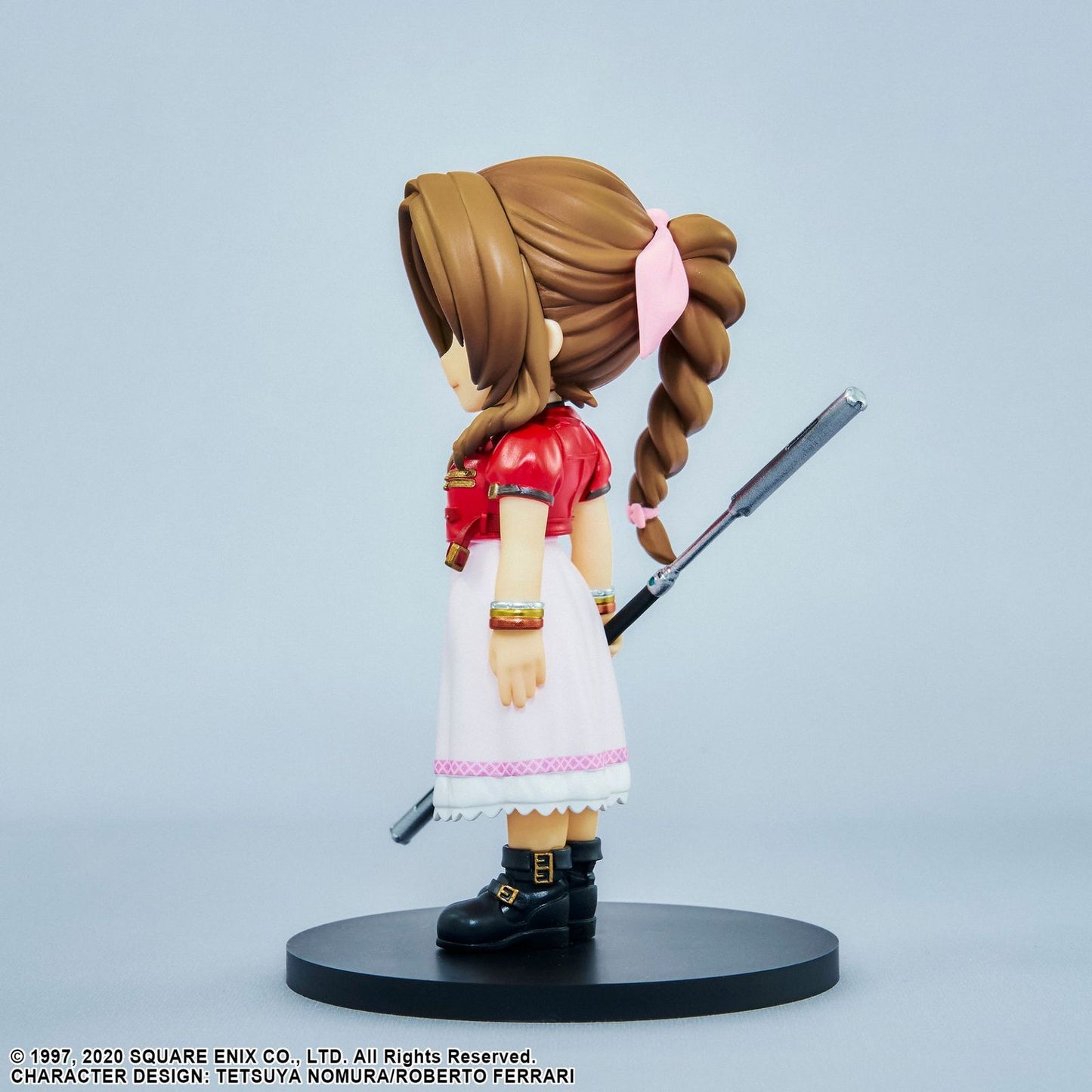AERITH GAINSBOROUGH FIGURA FINAL FANTASY VII REMAKE ADORABLE ARTS RE-RUN