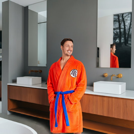 Albornoz Dragon Ball kanji Go naranja New Import