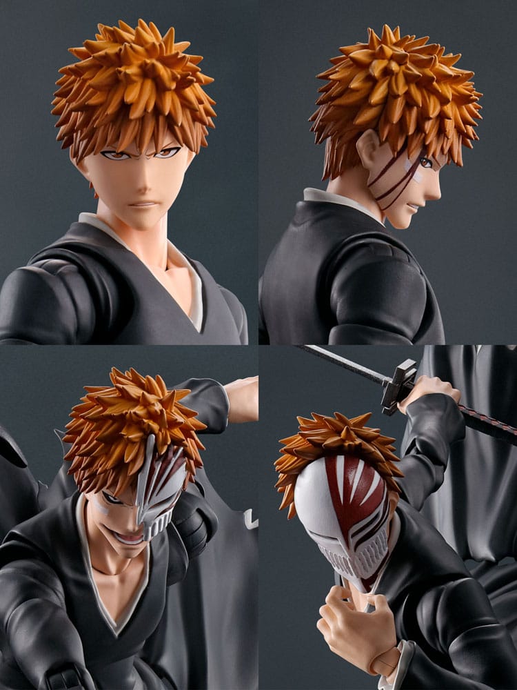 Bleach Figura S.H. Figuarts Ichigo Kurosaki Getsugatensho 16 cm