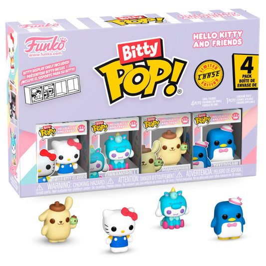 Blister 4 figuras Bitty POP Hello Kitty and Friends Hello Kitty FUNKO