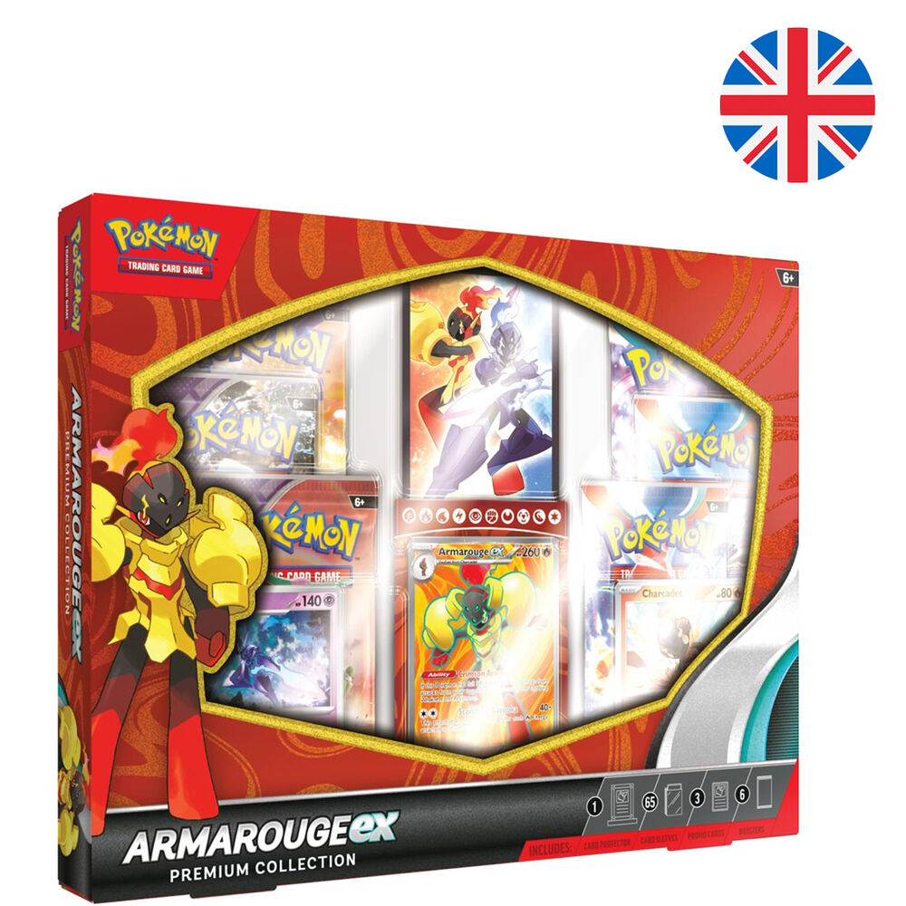 Blister juego cartas coleccionable Armarouge Pokemon ingles Pokémon TCG