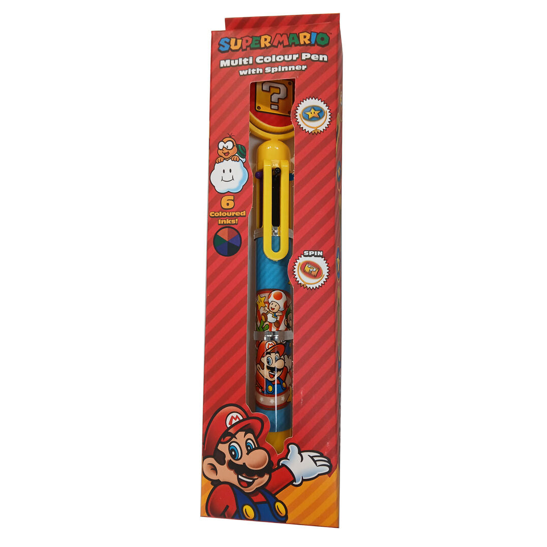 Boligrafo multicolor Super Mario Bros Nintendo PYRAMID