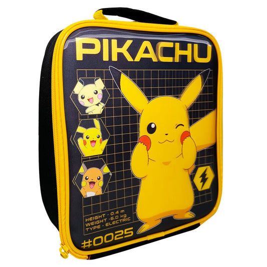 Bolsa portameriendas lenticular Pikachu Pokemon termica KIDS LICENSING
