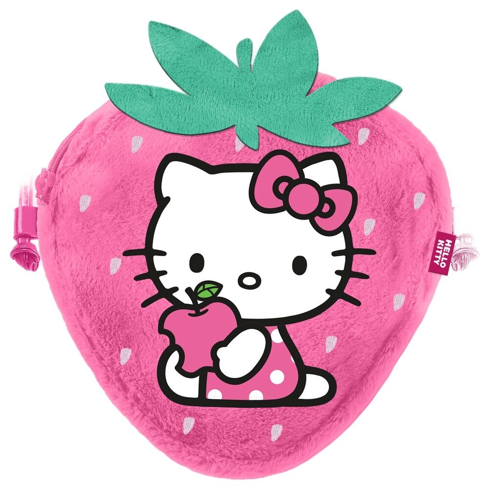 Bolso peluche Fresa Hello Kitty KARACTERMANIA