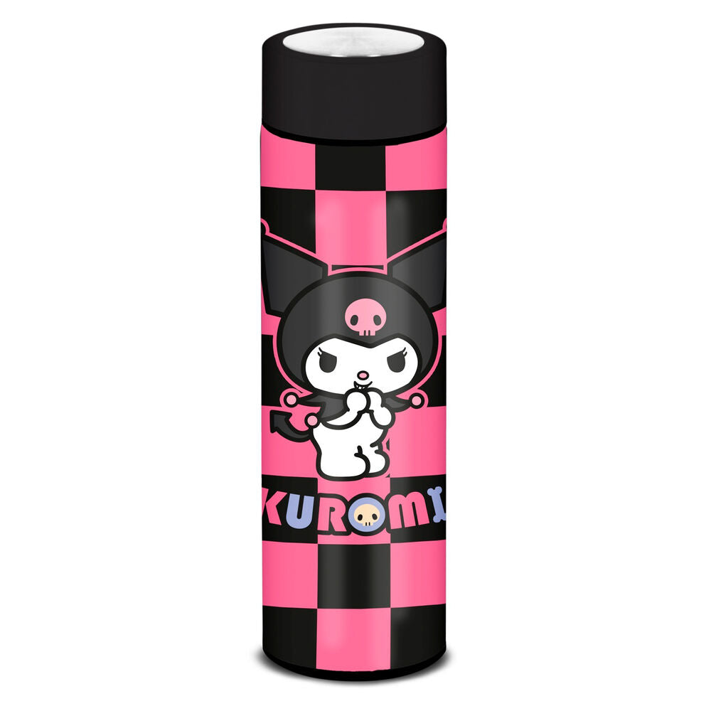 Botella acero inoxidable Chess Kuromi Hello Kitty and Friends 500ml KARACTERMANIA