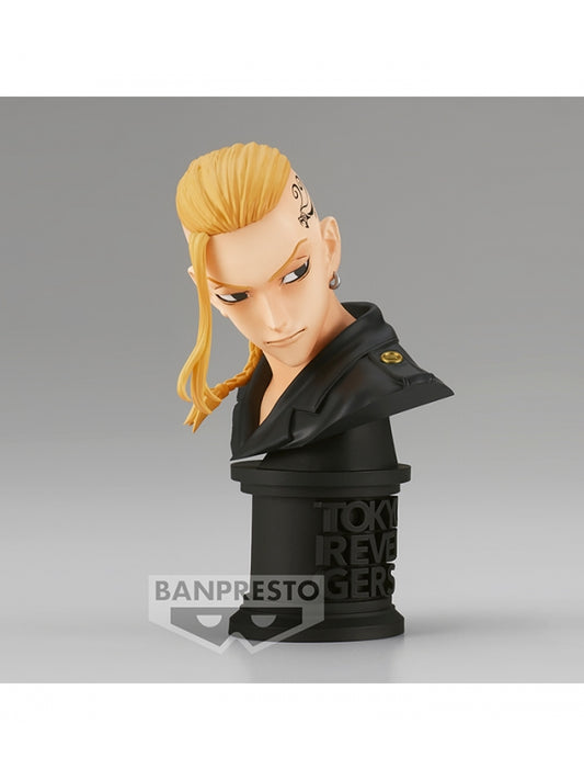 Busto figura TOKYO REVENGERS FACECULPTURES DRAKEN KEN RYUGUJI Draken BANPRESTO