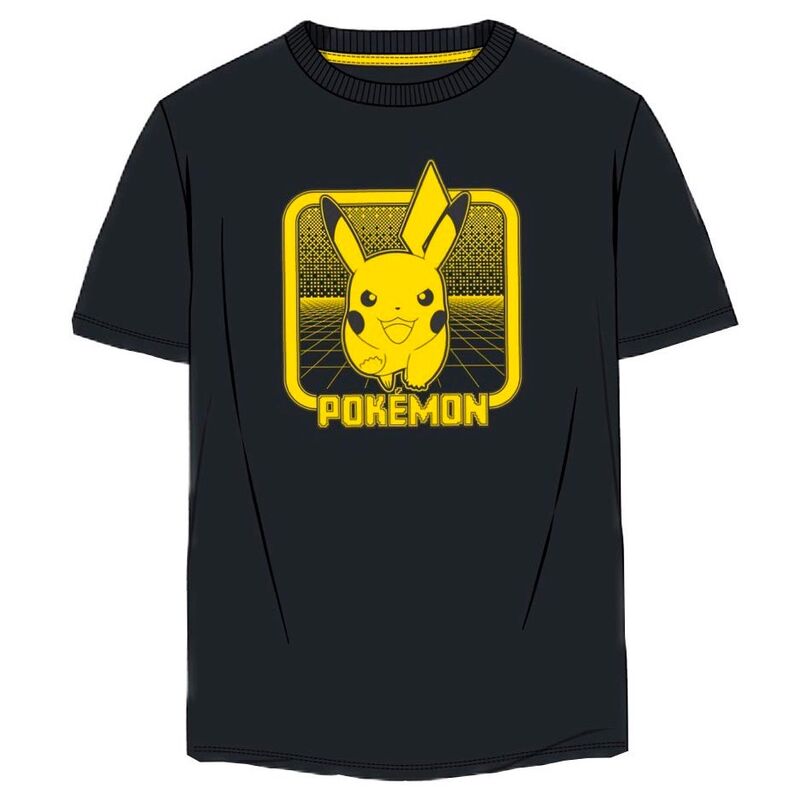 Camiseta Pikachu Pokemon adulto DIFUZED