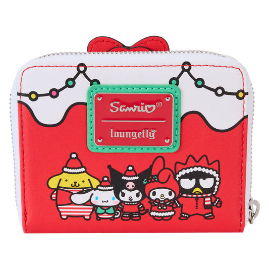 Cartera Christmas Hello Kitty Sanrio Loungefly LOUNGEFLY