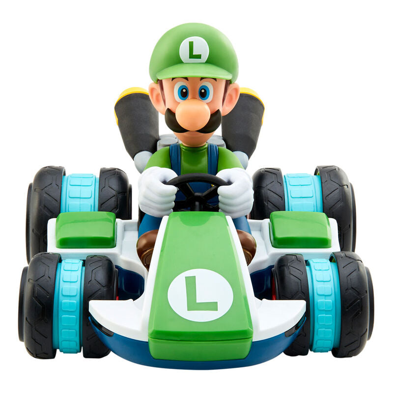 Coche Mini RC Racer Luigi Mario Kart Nintendo radio control JAKKS PACIFIC
