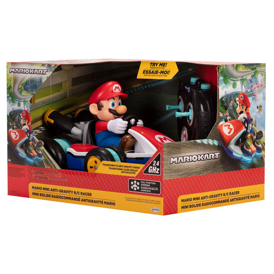 Coche Mini RC Racer Mario Kart Nintendo radio control JAKKS PACIFIC