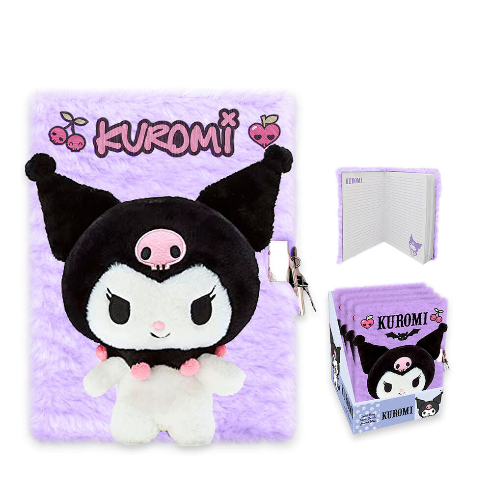 Cuaderno 3D A5 Kuromi Hello Kitty KIDS LICENSING