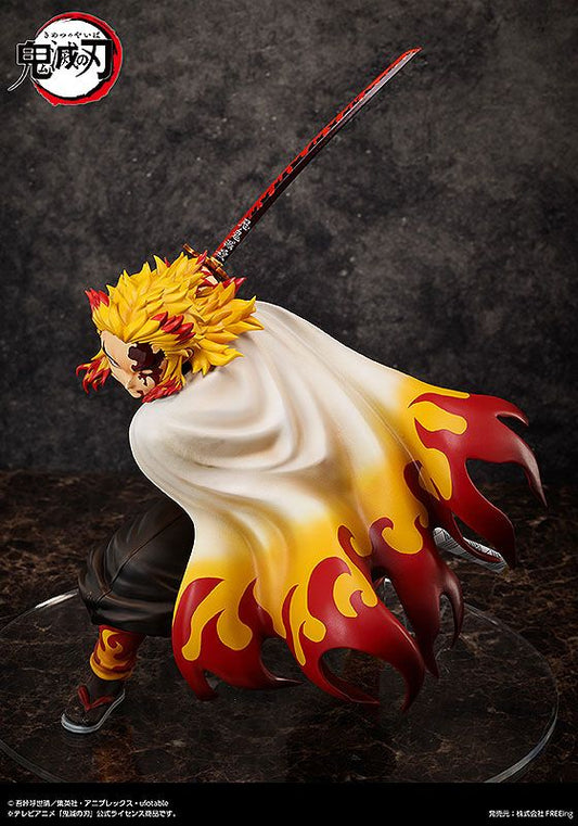 Demon Slayer: Kimetsu no Yaiba Estatua 1/4 Kyojuro Rengoku 42 cm FREEING