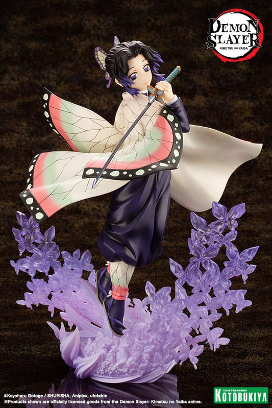 Demon Slayer: Kimetsu no Yaiba Estatua ARTFXJ PVC 1/8 Shinobu Kocho 25 cm Kotobukiya