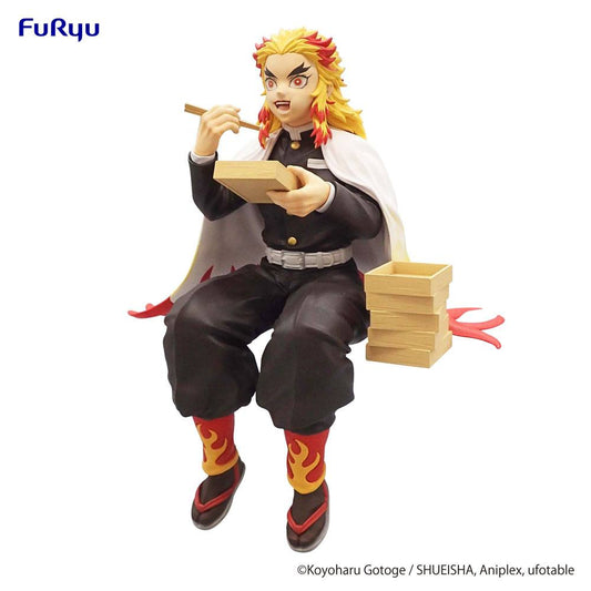 Demon Slayer: Kimetsu no Yaiba Estatua PVC Noodle Stopper Rengoku Kyojuro 14 cm FURYU