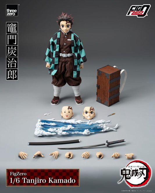 Demon Slayer: Kimetsu no Yaiba Figura FigZero 1/6 Tanjiro Kamado 27 cm
