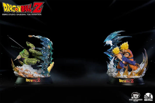 Dragon Ball Infinity Studio Goku Gohan vs Cell 1/6 Licensed Resin Statue