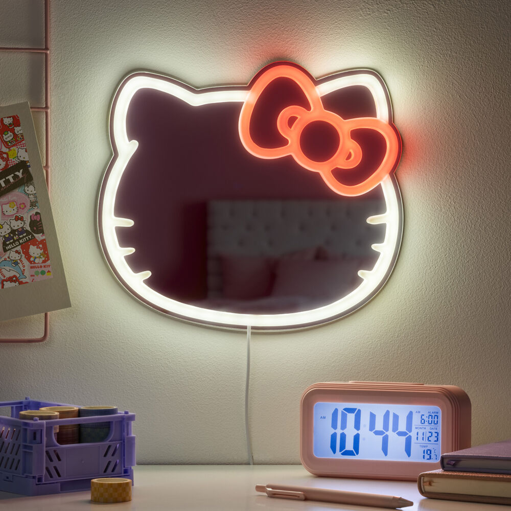 Espejo LED Neon Hello Kitty PALADONE