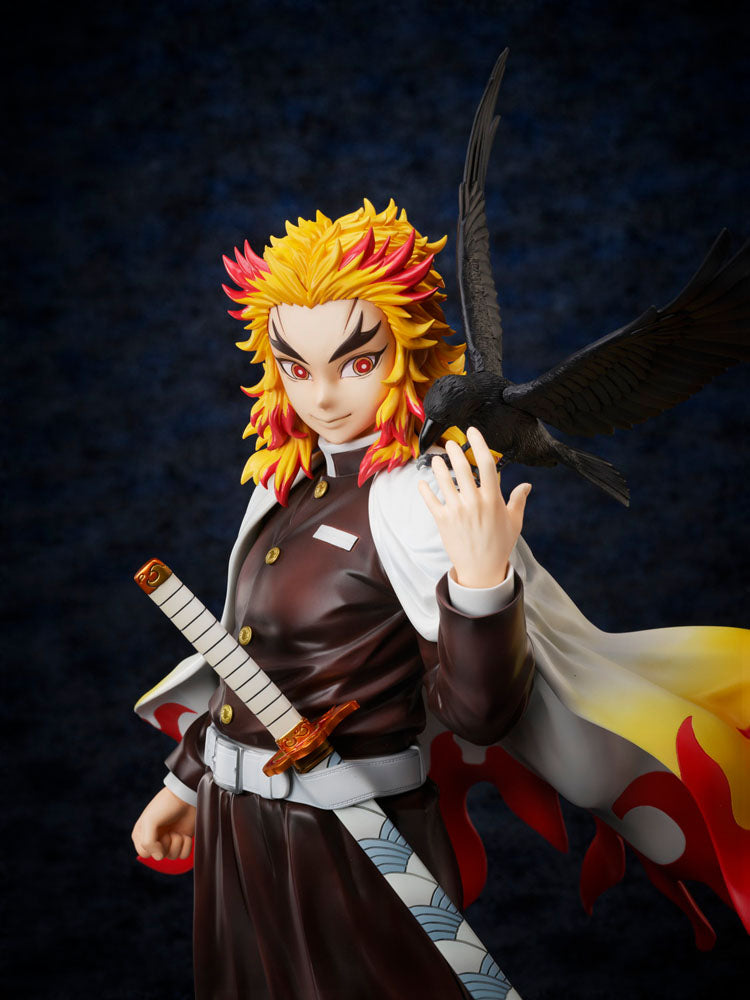 Estatua Kimetsu no Yaiba 1/7 Demon Slayer: Kyojuro Rengoku 45 cm