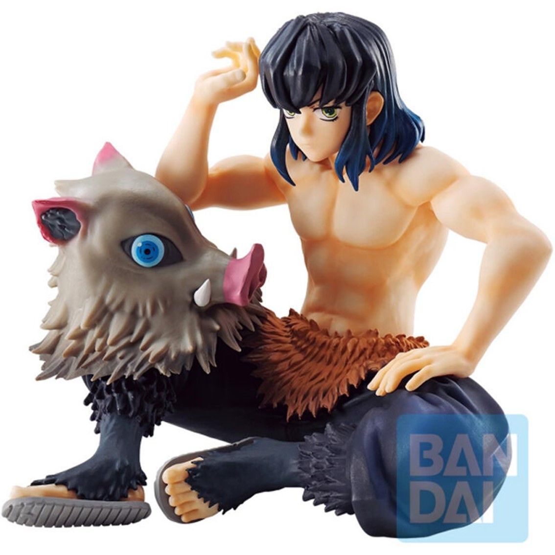 FIGURA BANDAI ICHIBANSHO DEMON SLAYER KIMETSU NO YAIBA INOSUKE HASHIBIRA 10 CM EXCLUSIVA BANPRESTO