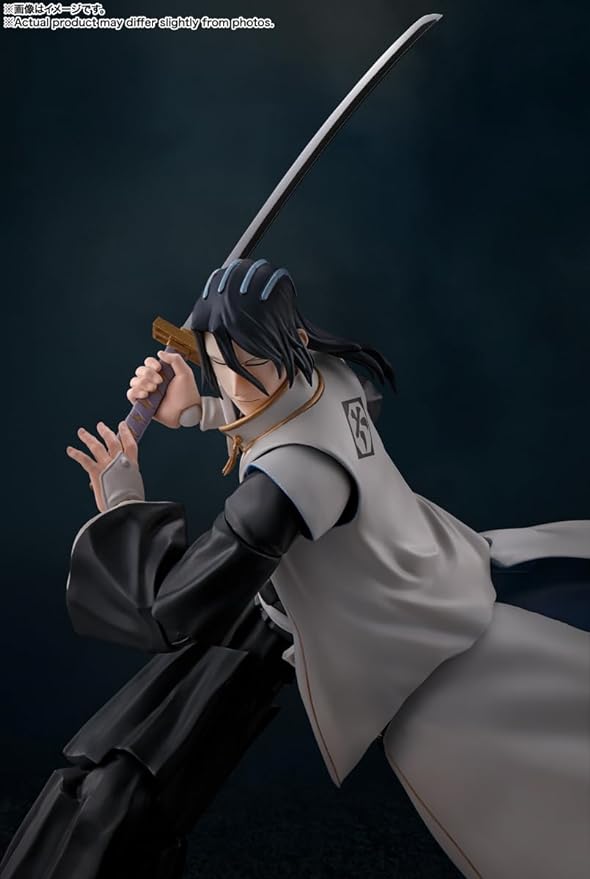 FIGURA KUCHIKI BYAKUYA SH FIGUARTS BLEACH : THOUSAND -YEAR BLOOD WAR TAMASHII NATIONS