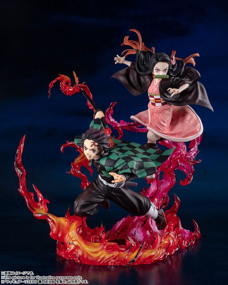 FIGURA NEZUKO KAMADO BLOOD DEMON ART KIMETSU NO YAIBA FIGUARTS ZERO TAMASHII NATIONS