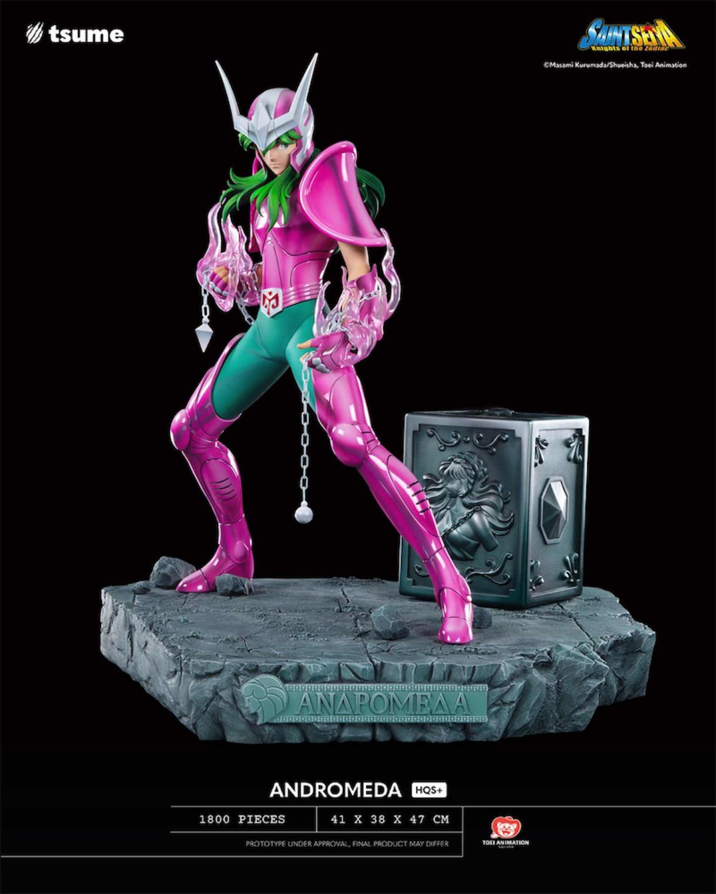 FIGURA TSUME ARTS HQS+ SAINT SEIYA SHUN ANDROMEDA 1 6 Tsume