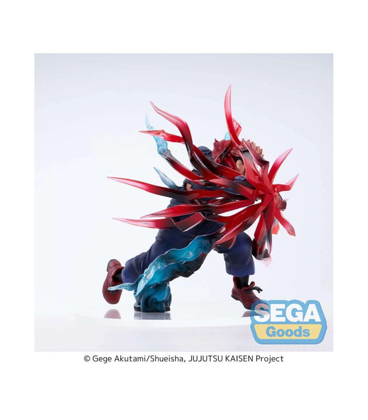 FIGURA YUJI ITADORI BLACK FLASH VER. JUJUTSU KAISEN LUMINASTA SEGA