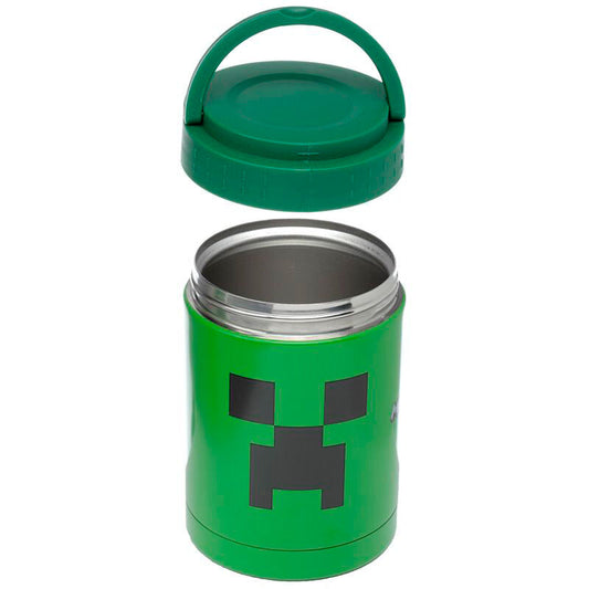 Fiambrera portatil Creeper Minecraft 500ml termo PUCKATOR