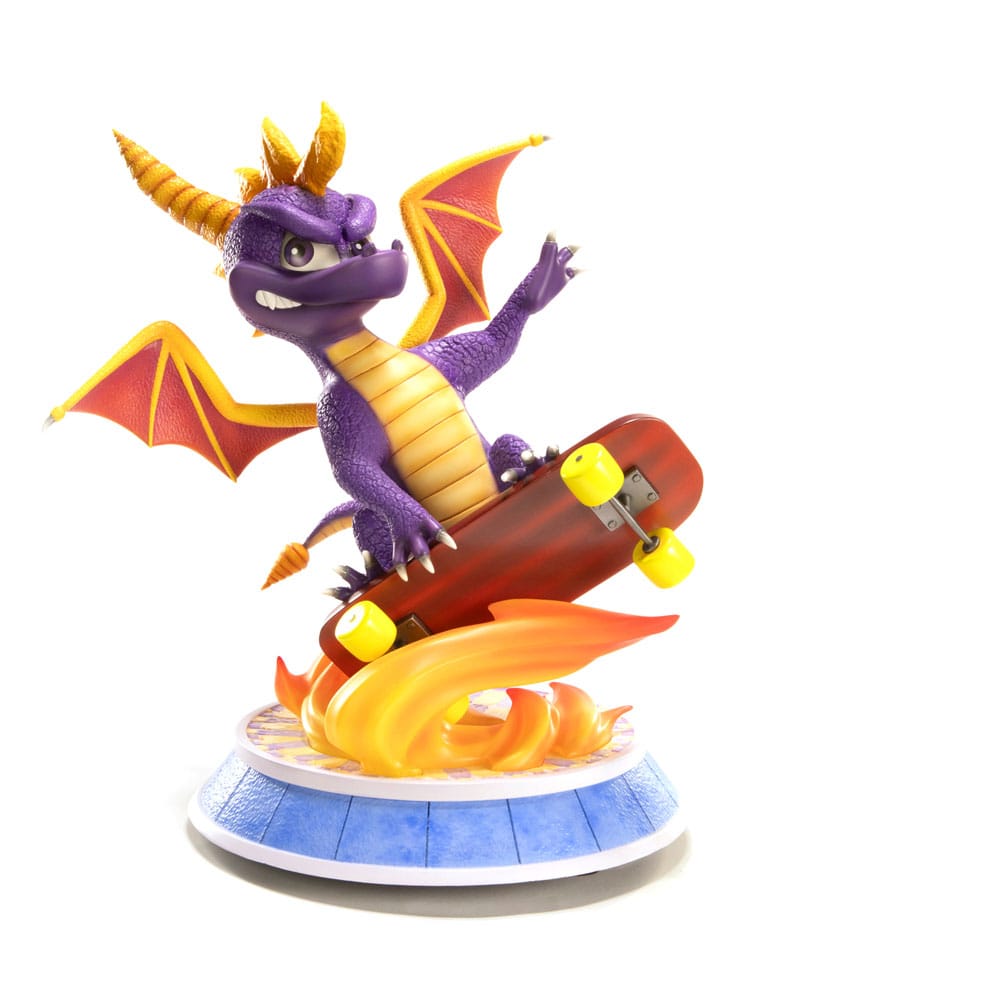 Figrua Spyro : Year of the Dragon Estatua PVC Spyro Skateboard 34 cm First 4 Figures
