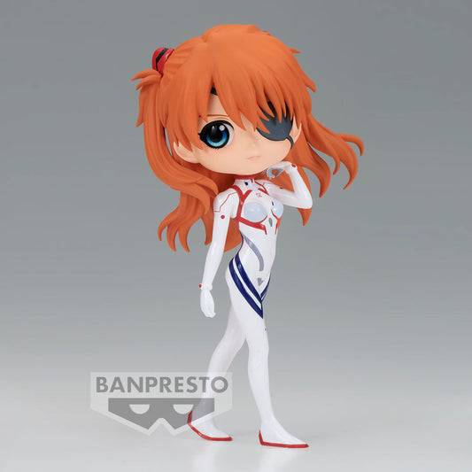 Figura Asuka Shikinami Langley Plugsuit Style Ver. B Evangelion 3.0 Q posket 14cm BANPRESTO