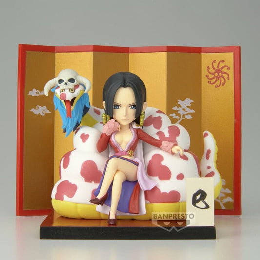 Figura Boa Hancock & Salome WCF Special One Piece 6cm BANPRESTO