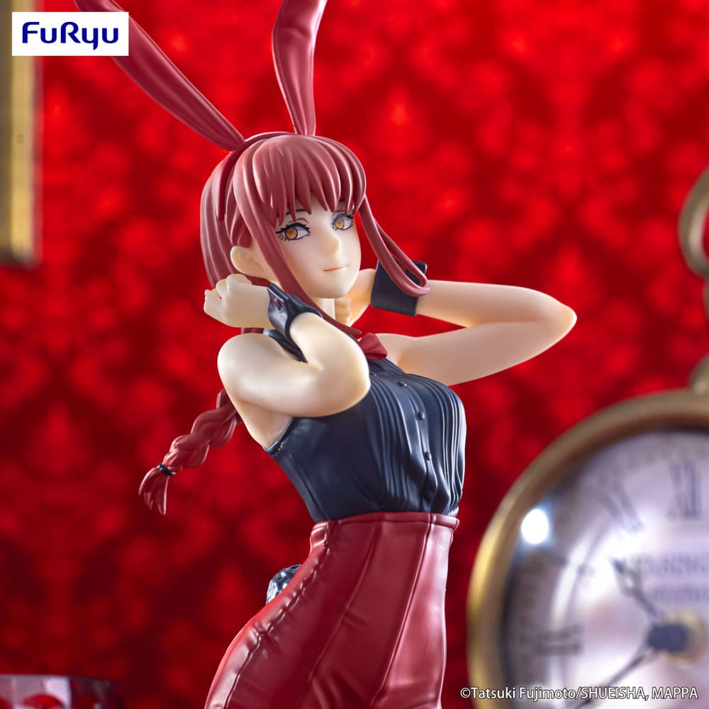 Figura Chainsaw Man Estatua PVC BiCute Bunnies Makima Red Color Ver. 30 cm