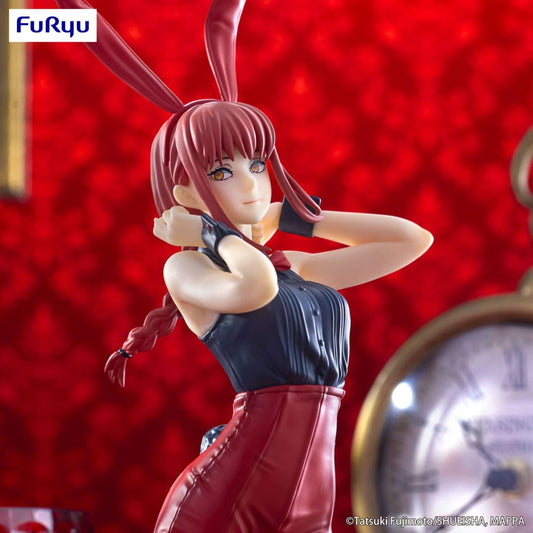Figura Chainsaw Man Estatua PVC BiCute Bunnies Makima Red Color Ver. 30 cm FURYU