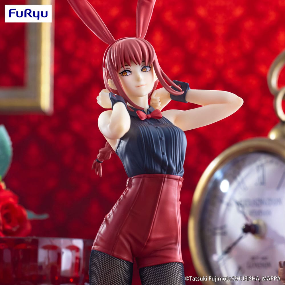 Figura Chainsaw Man Estatua PVC BiCute Bunnies Makima Red Color Ver. 30 cm