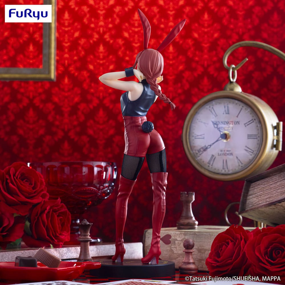 Figura Chainsaw Man Estatua PVC BiCute Bunnies Makima Red Color Ver. 30 cm
