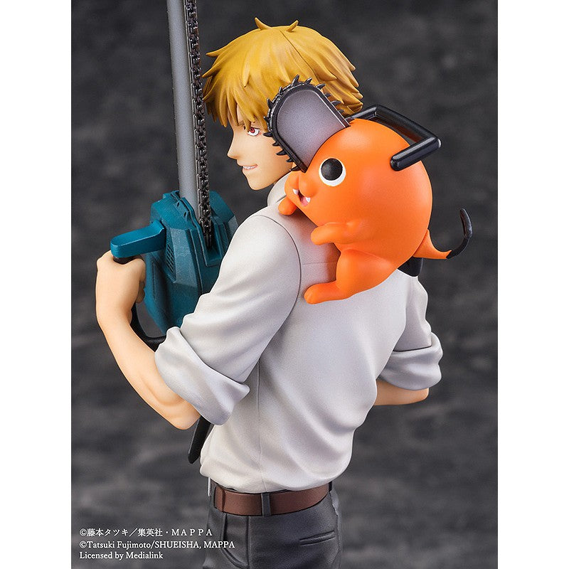Figura DENJI & POCHITA STATUE 24,5 CM CHAINSAW MAN 1/7 SCALE