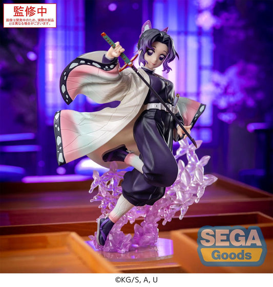 Figura Demon Slayer: Kimetsu no Yaiba Estatua Luminasta PVC Shinobu Kocho 18 cm SEGA