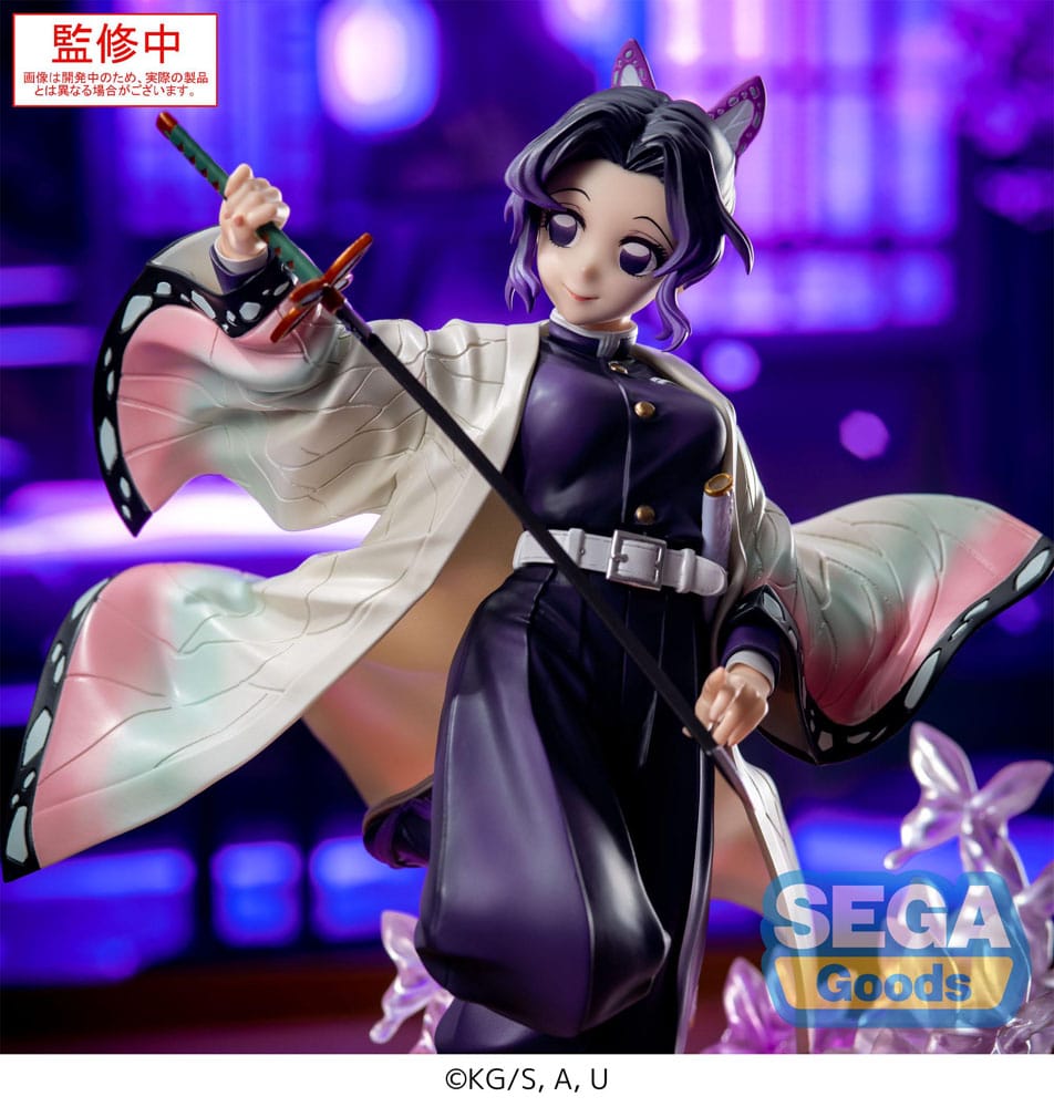 Figura Demon Slayer: Kimetsu no Yaiba Estatua Luminasta PVC Shinobu Kocho 18 cm SEGA