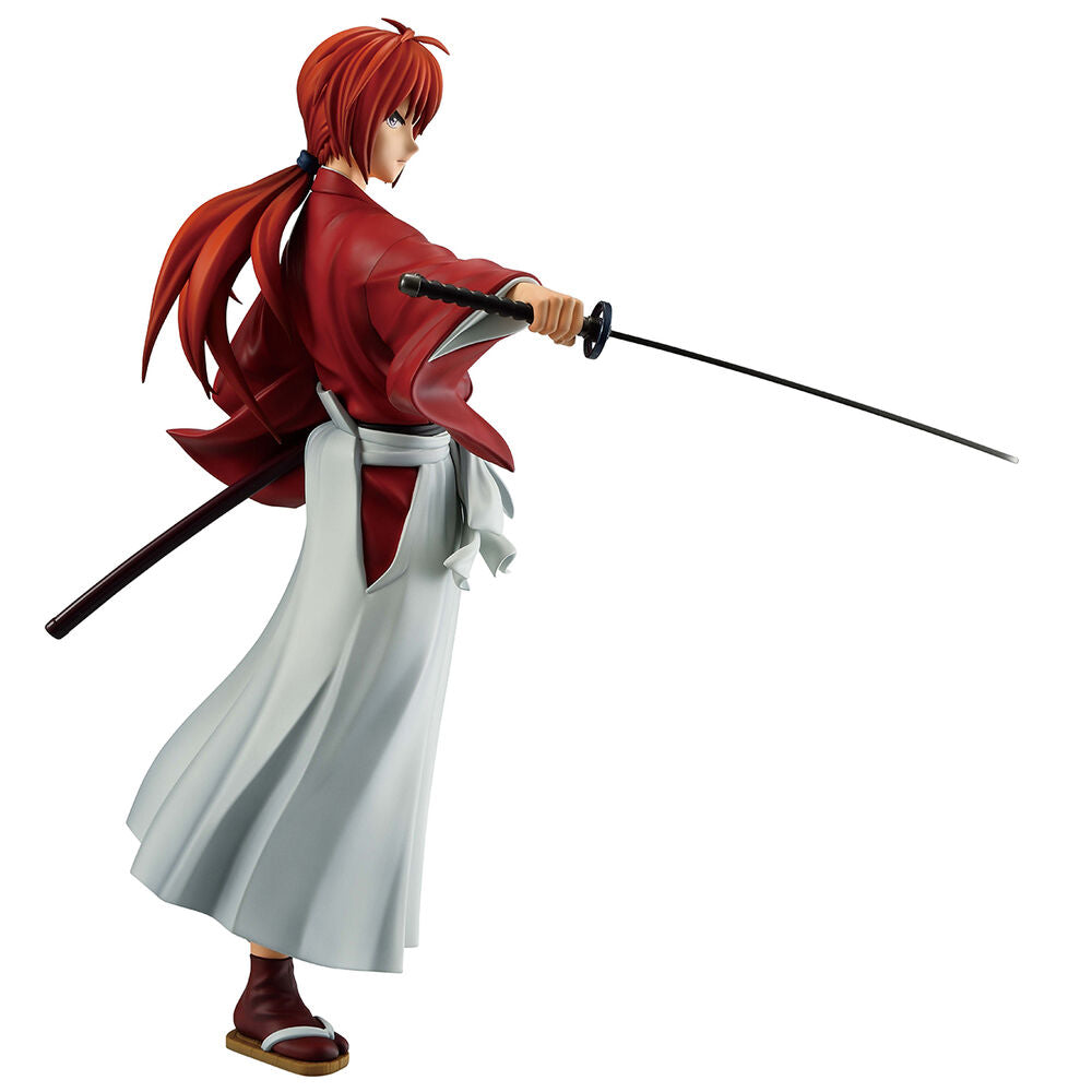 Figura Ichibansho Kenshin Himura Meiji Swordsman Romantic Story Rurouni Kenshin 24cm BANPRESTO