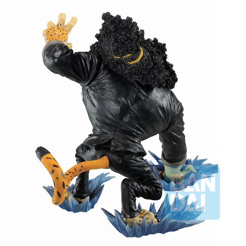 Figura Ichibansho Rob Lucci Duel Memories One Piece 9cm BANPRESTO