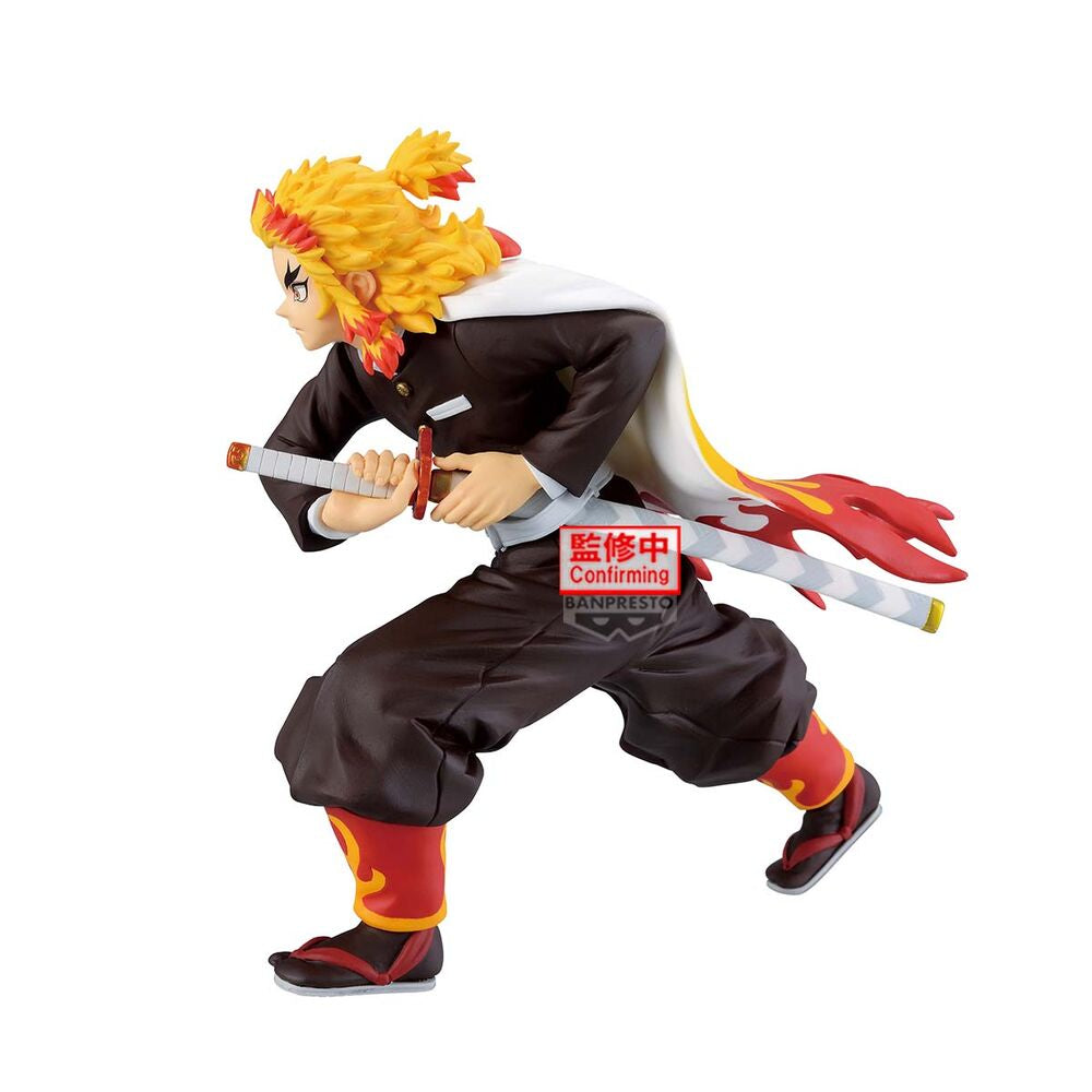 Figura Kyojuro Rengoku Maximatic Demon Slayer Kimetsu no Yaiba 16cm BANPRESTO