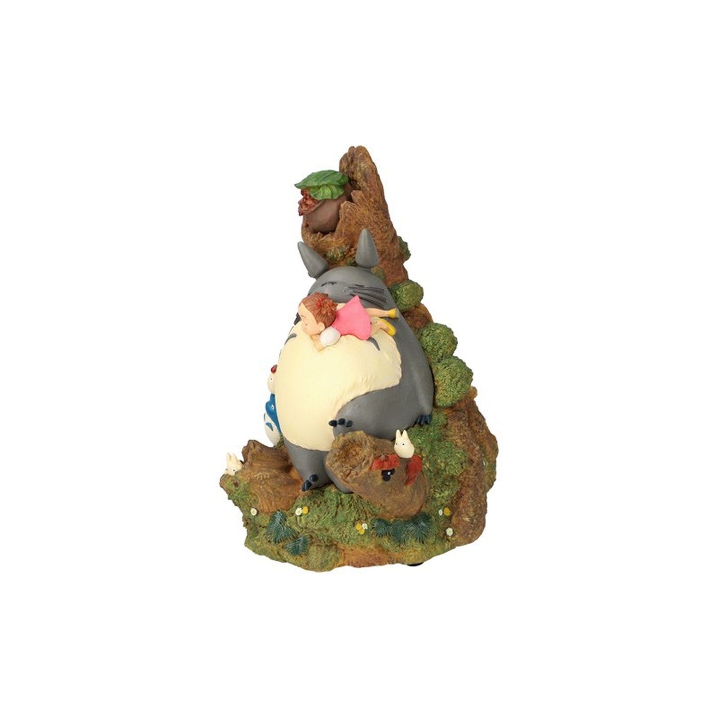 Figura Mi vecino Totoro con Mei durmiendo 14cm-Caja de musica re-run