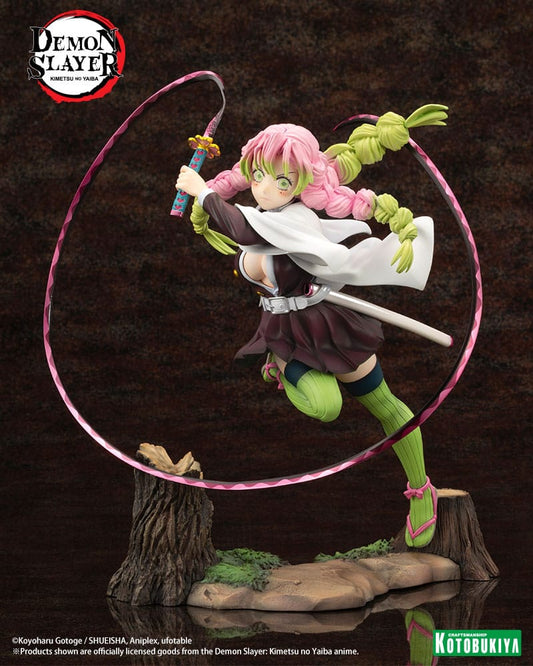 Figura Mitsuri Kanroji Kimetsu no Yaiba Estatua ARTFXJ PVC 1/8 Bonus Edition Demon Slayer