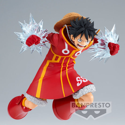 Figura Monkey D Luffy Battle Record One Piece 14cm BANPRESTO