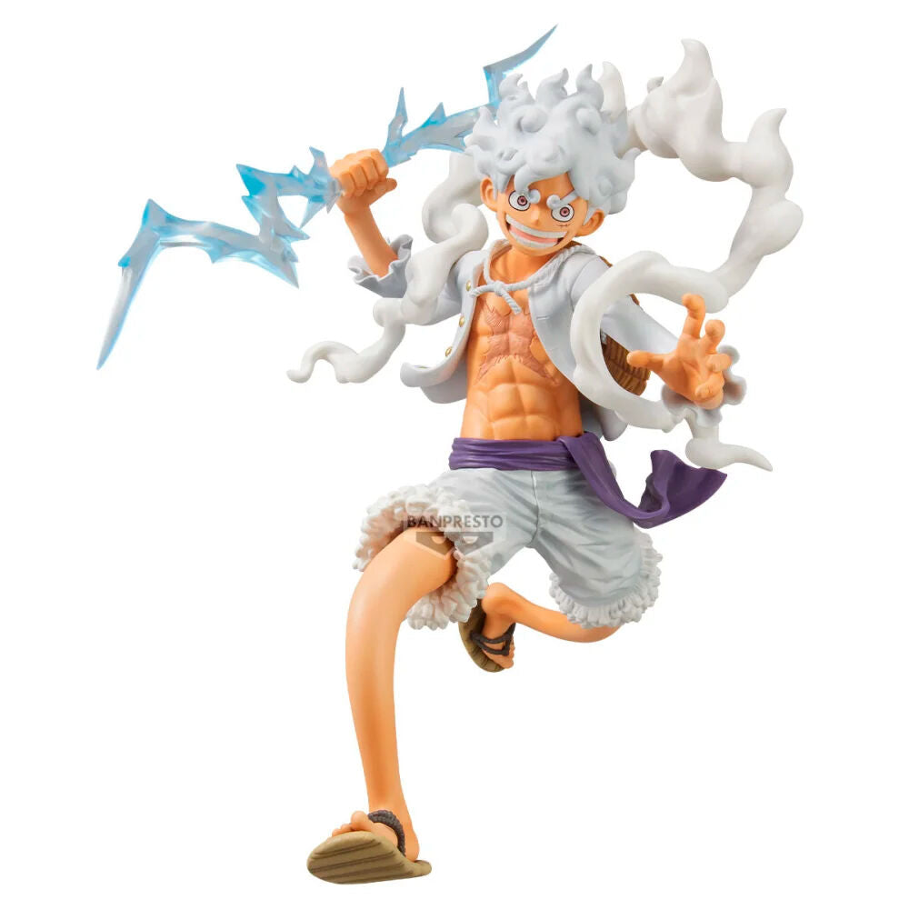Figura Monkey D Luffy Gear 5 Grandista One Piece 25cm BANPRESTO
