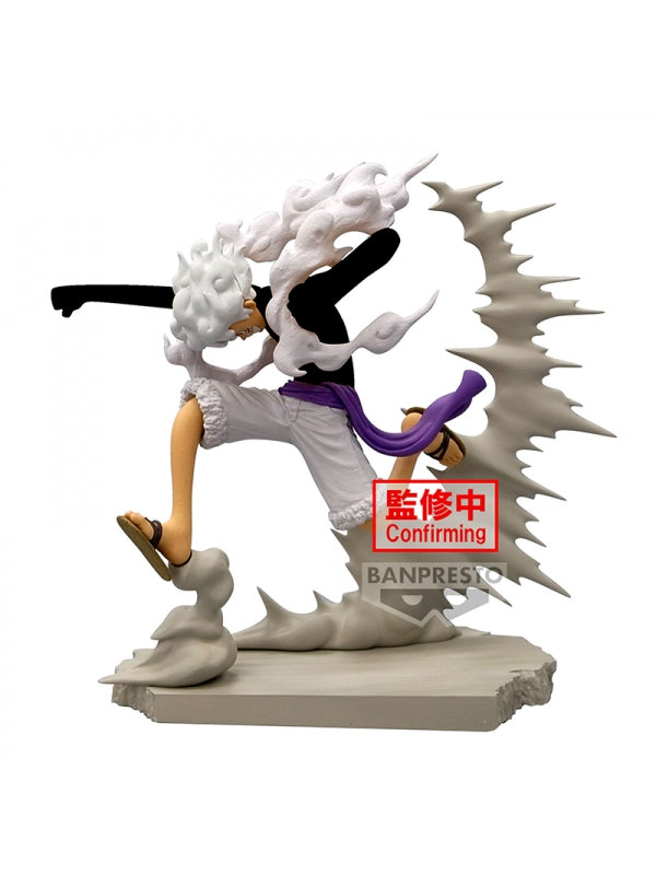 Figura Monkey D Luffy Gear 5 Senkozekkei One Piece 7cm BANPRESTO
