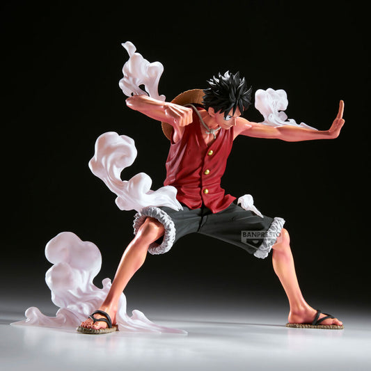 Figura Monkey D Luffy Maximatic Plus One Piece 21cm BANPRESTO