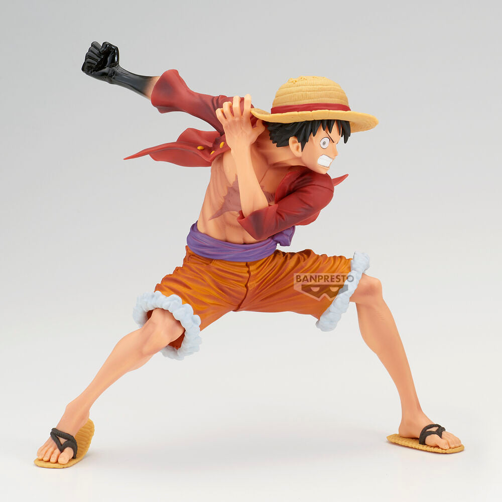 Figura Monkey D Luffy ver.A Maximatic One Piece 21cm BANPRESTO